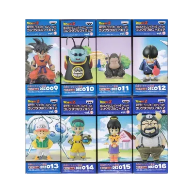 Banpresto Assembly Dragon Ball Z World Collectable Figure Vol.2 Destination ! Namek Complete 8 Piece Set