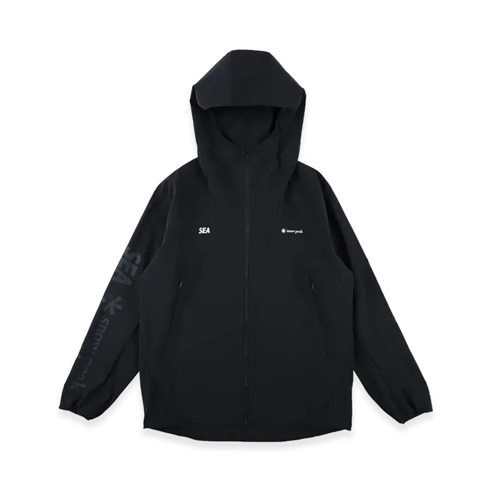 WIND AND SEA x Snow Peak Breathable Quick Dry Jacket "Dark Navy"