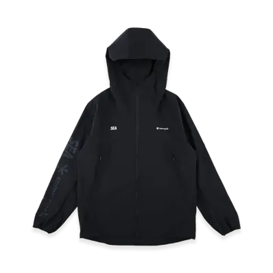 WIND AND SEA x Snow Peak Breathable Quick Dry Jacket "Dark Navy"
