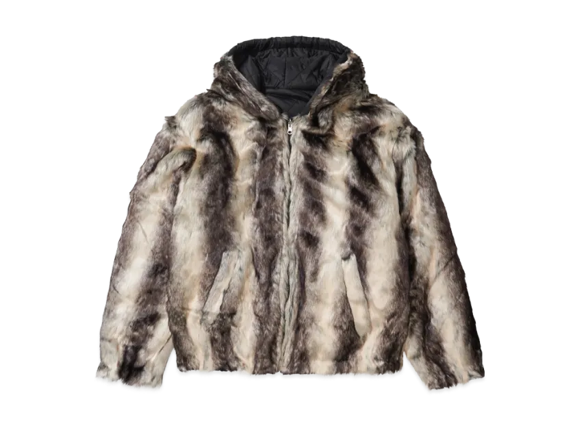 Supreme Faux Fur Reversible Hooded Jacket Supreme Faux Fur Reversible Hooded Jacket