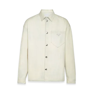PRADA Denim Shirt "Off White"