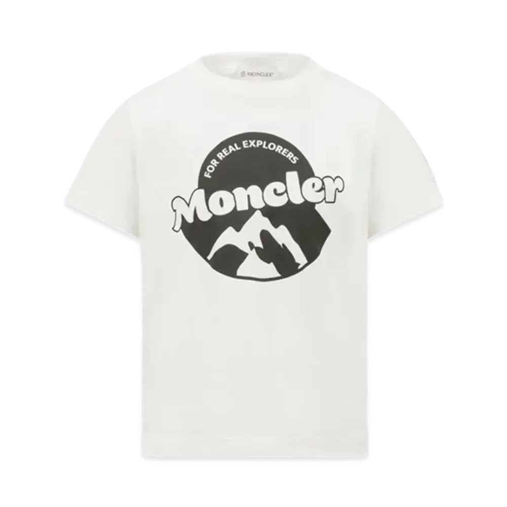 MONCLER Kids T-Shirts "White"