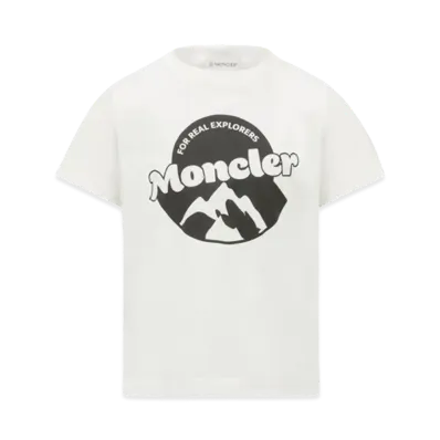MONCLER Kids T-Shirts "White"