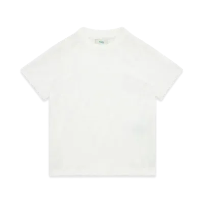 FENDI Kids T-Shirt Jersey FF "White"