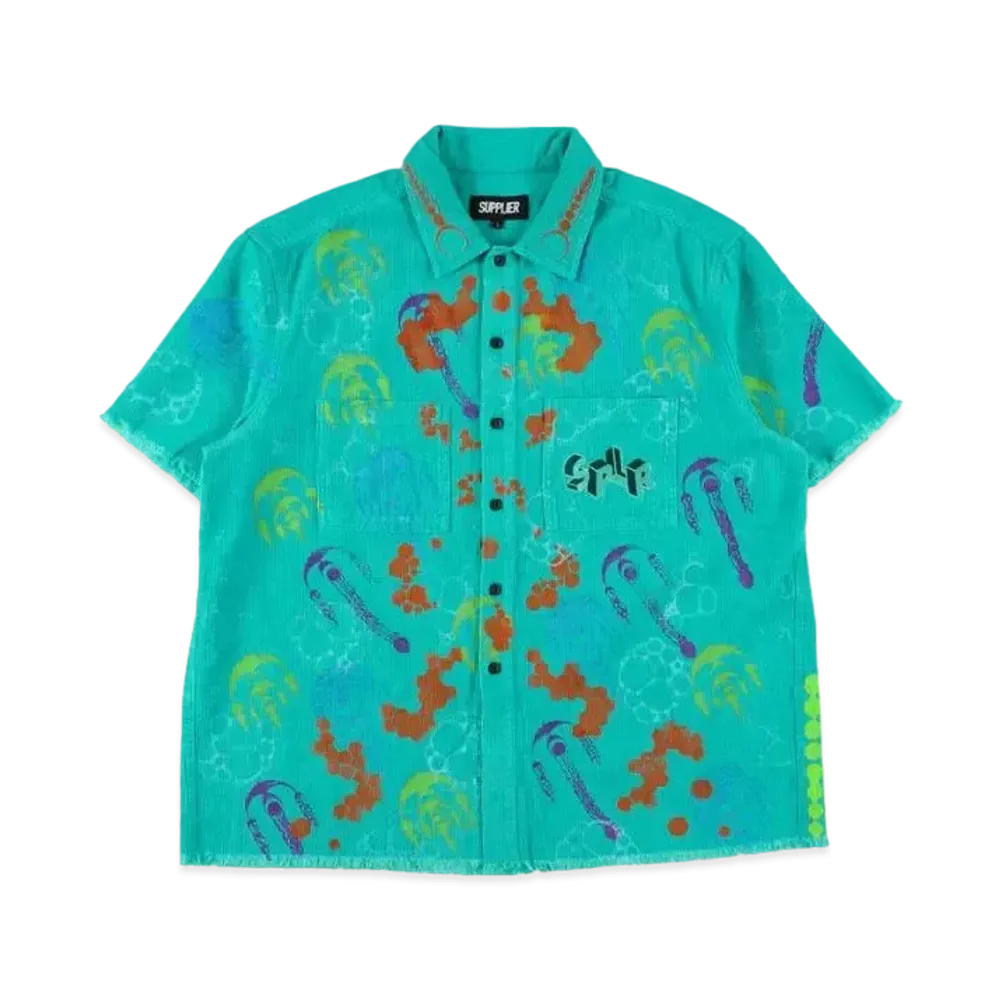 SUPPLIER Moody Corduroy Shirt "Light Green"