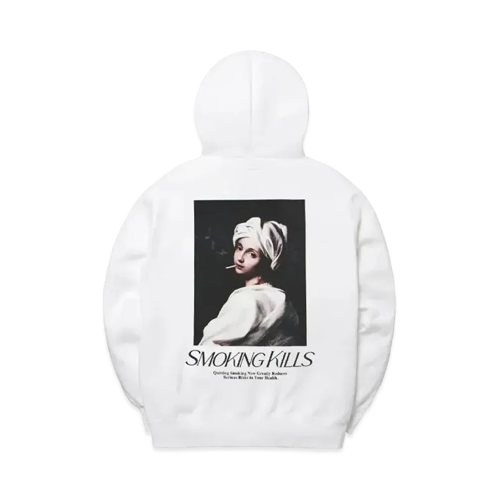 FR2 Smoking Art Hoodie "White"