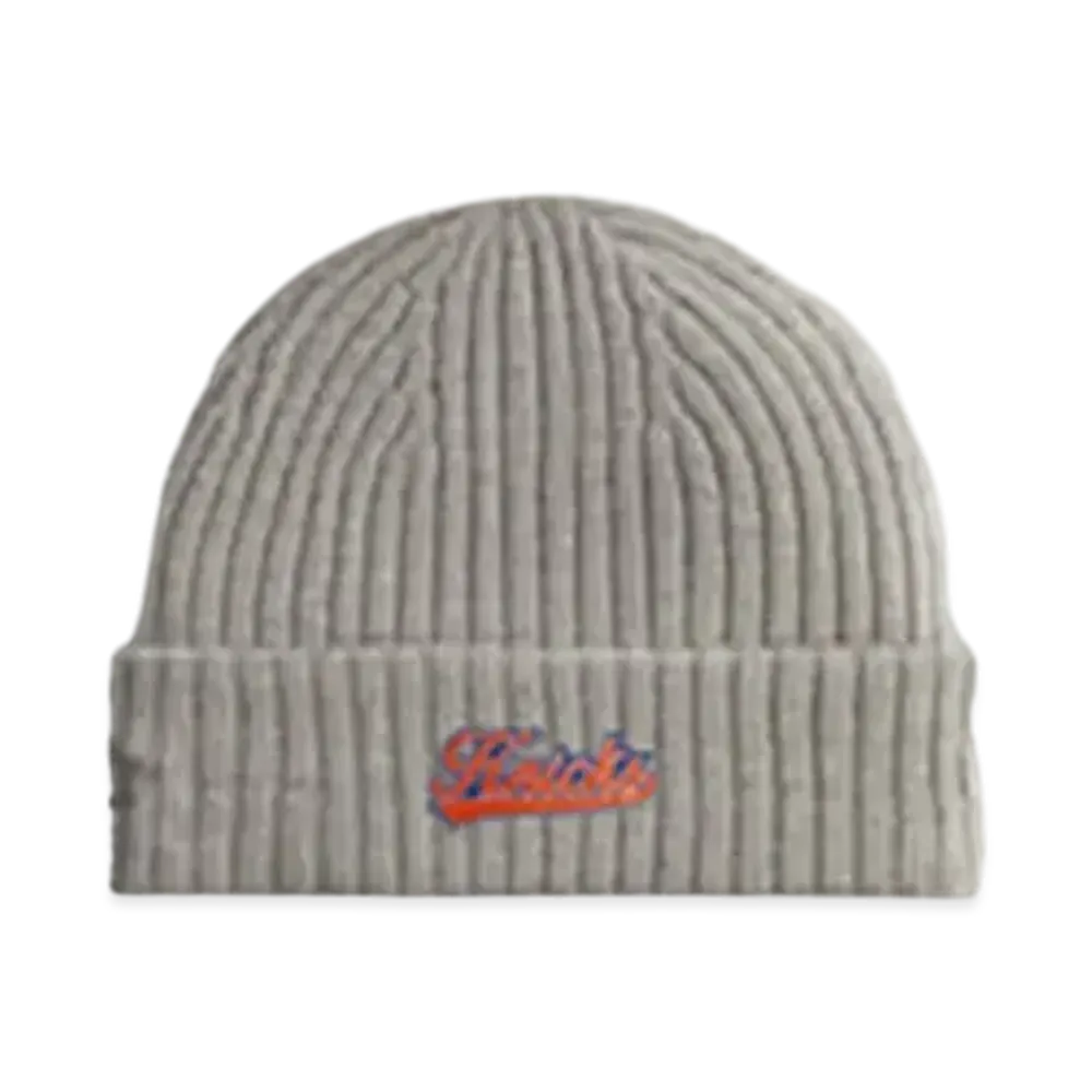 Kith x New York Knicks Court Vision Beanie "Light Heather Grey"