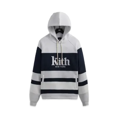 Kith Delk Hockey Hoodie "Light Heather Grey"