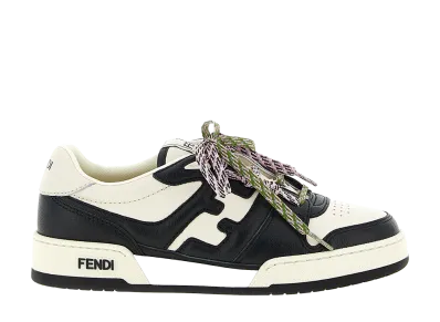 FENDI Women's Match Sneakers "White/Black"