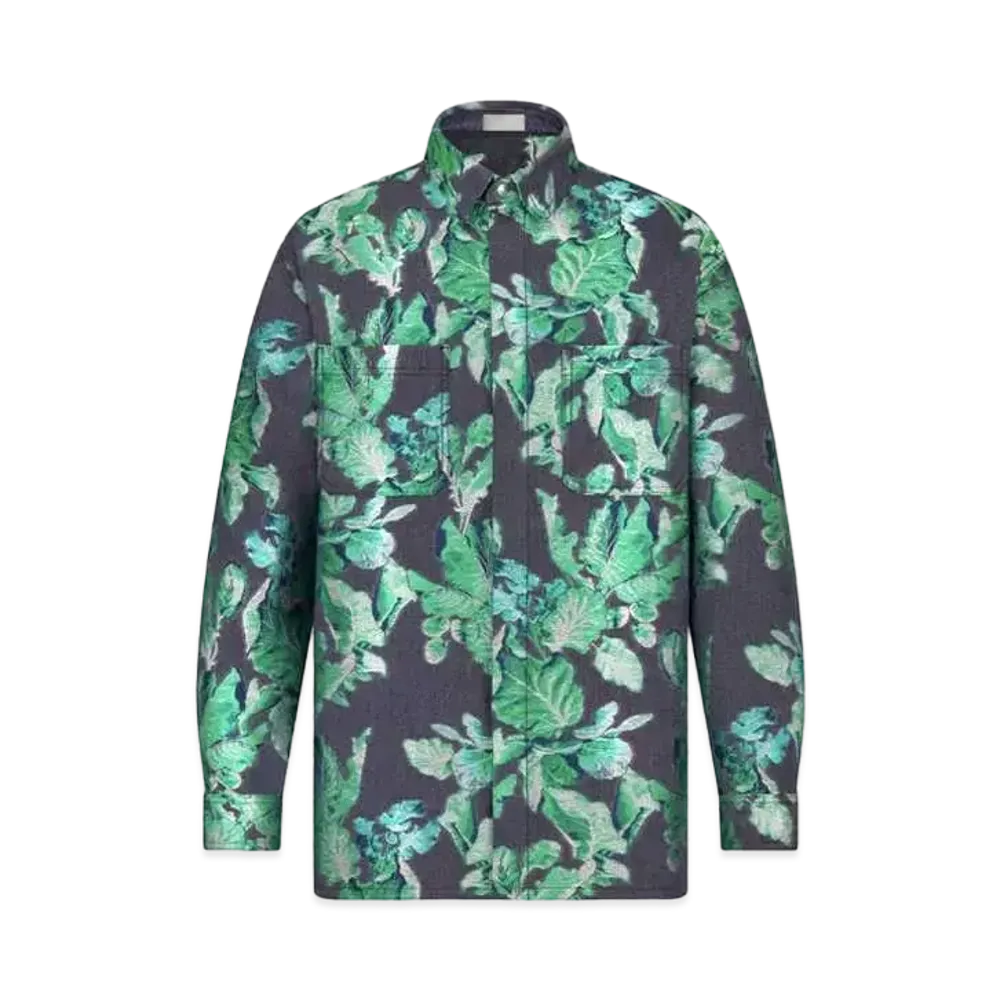 Dior Tears Shirt "Deep Blue/Collard Green"