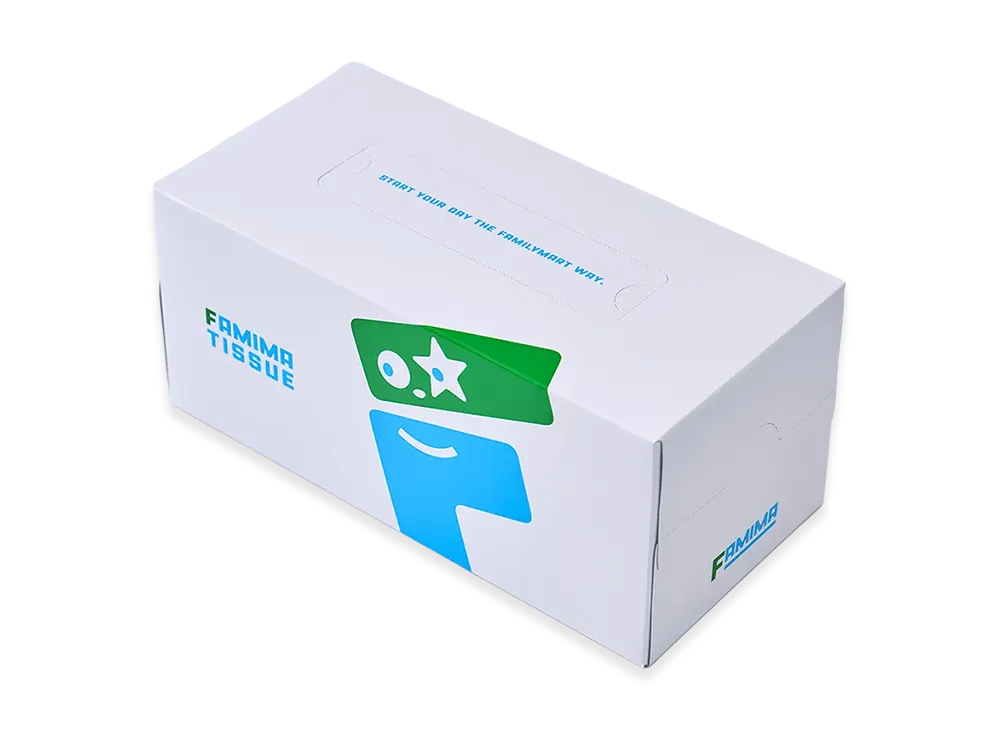 FamilyMart Convenience Wear x NIGO Box Tissue F 220 Sheets "White"