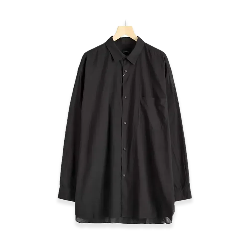 COMOLI Khadi Cotton COMOLI Shirt "Black"