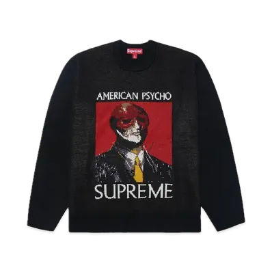 Supreme American Psycho Sweater "Black"