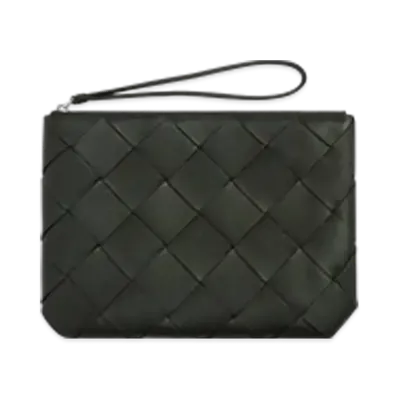 Bottega Veneta Diago Large Pouch "Dark Green"