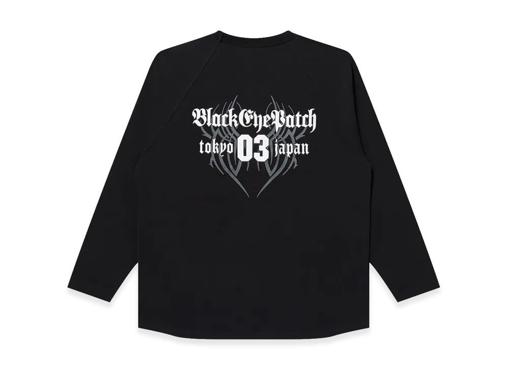 BlackEyePatch Tribal 03 Raglan L/S Tee "Black"