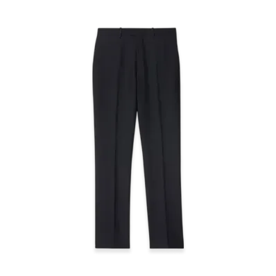 Burberry Wool Tailored Trousers "Navy"