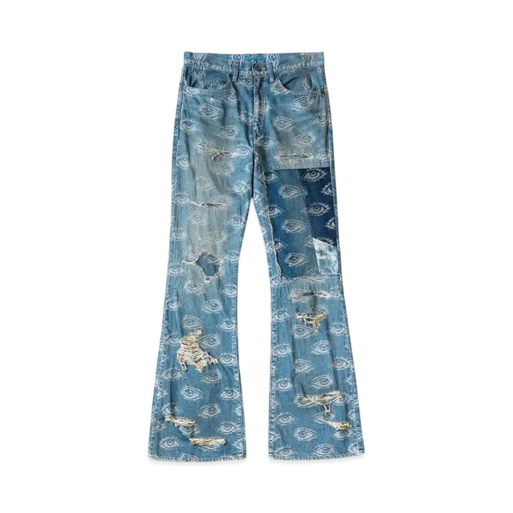 KAPITAL 12oz Speakeasy Denim "Light Indigo"