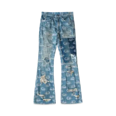 KAPITAL 12oz Speakeasy Denim "Light Indigo"