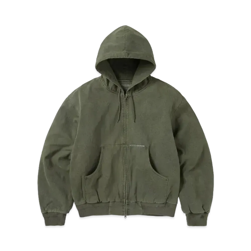 thisisneverthat Overdyed Hooded Jacket "Olive"