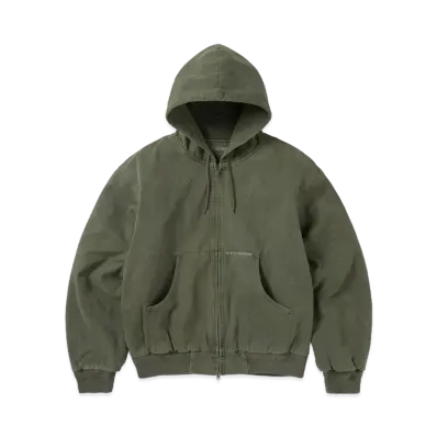 thisisneverthat Overdyed Hooded Jacket "Olive"