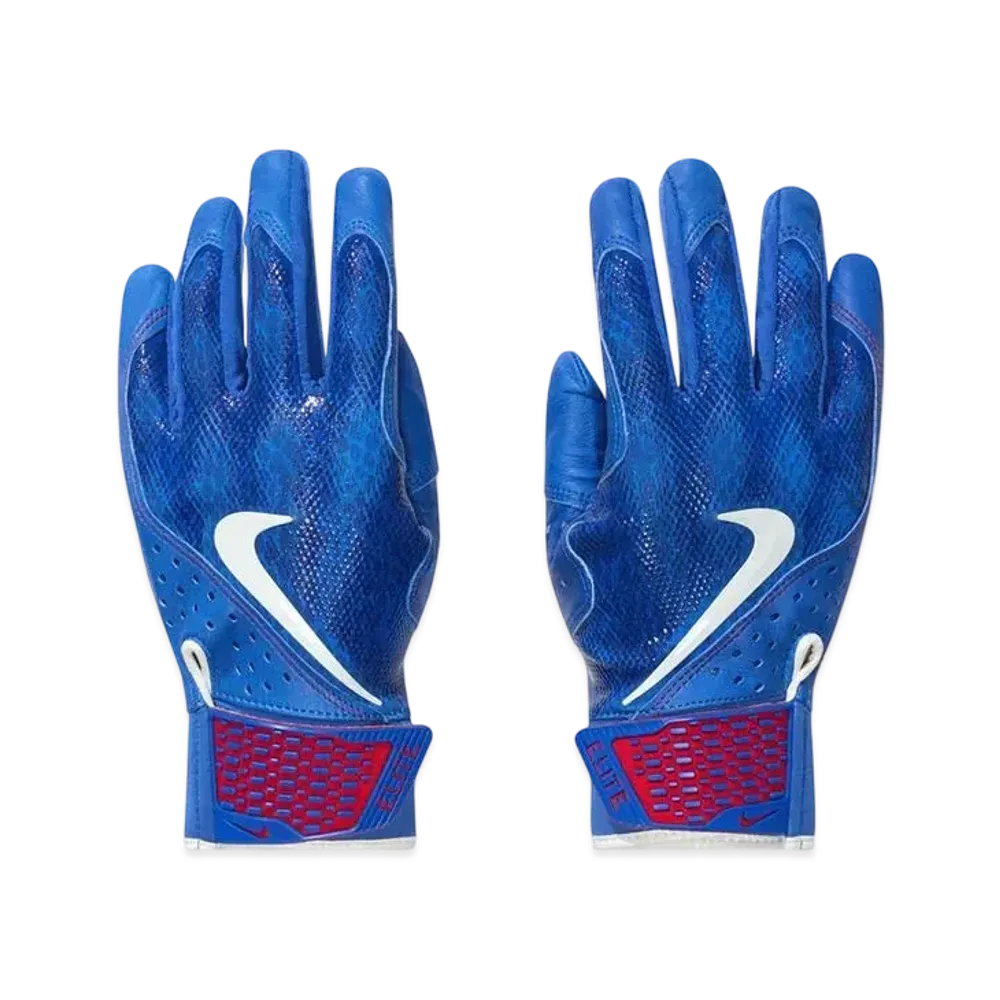 Nike x Kobe Alpha Elite Batting Gloves "Blue"
