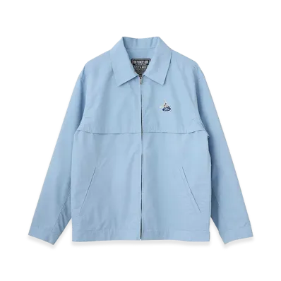 HYSTERIC GLAMOUR Evil Woman Scratch Work Shirt Jacket "Blue"