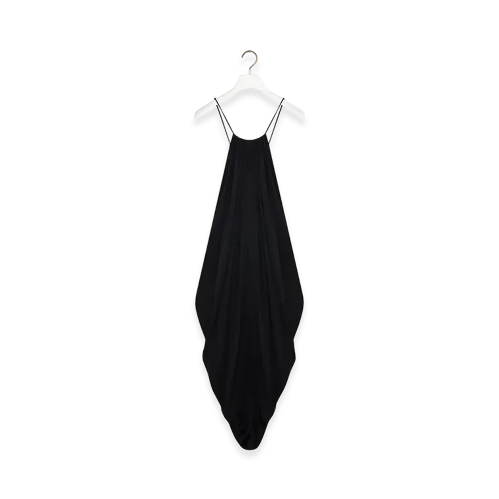 LOEWE Draped Dress "Black"