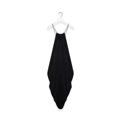 LOEWE Draped Dress "Black"