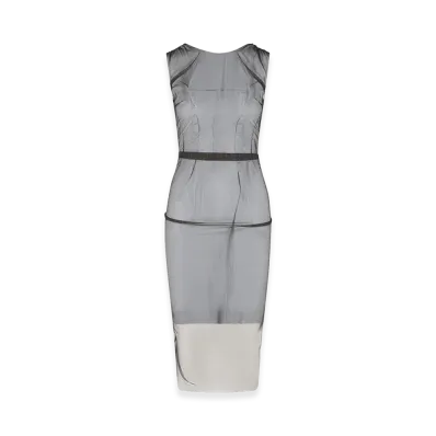 Maison Margiela Women's Polyamide Dress "Brown"