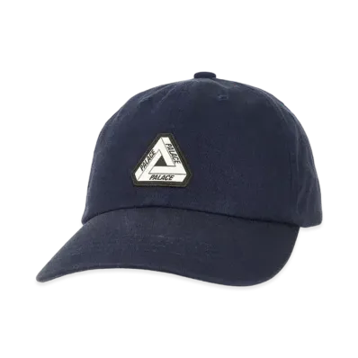 PALACE WASHED TWILL TRI-FERG 6-PANEL "Navy"