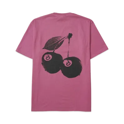 Stussy Cherries Tee "Berry"