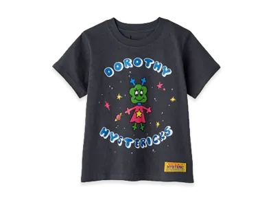 HYSTERIC GLAMOUR x DOROTHY HENDRICKS Lala Tee "Charcoal Gray"