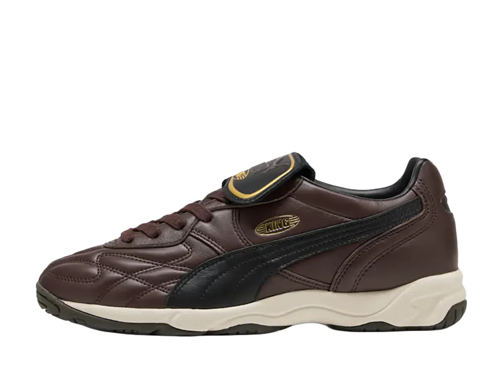 Puma King Indoor "Chocolate Brown/PUMA Black"