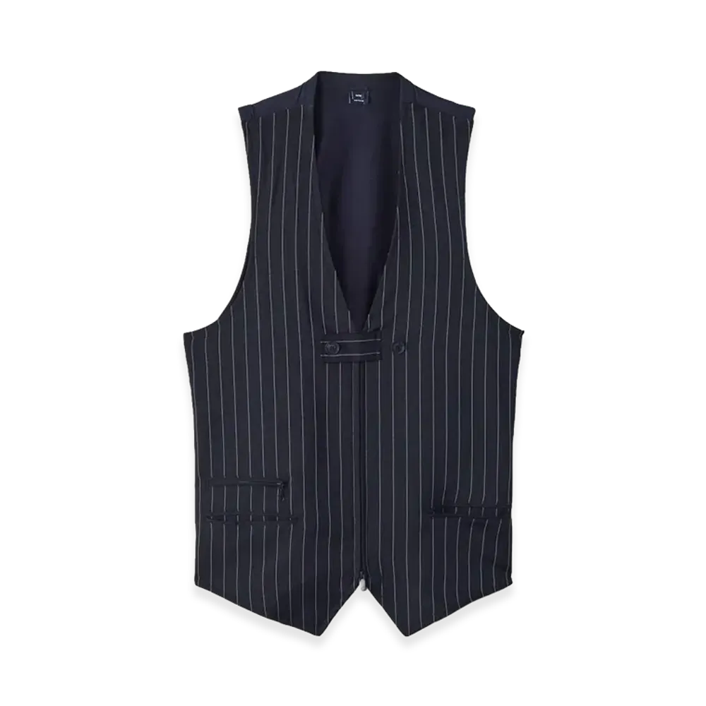 Y-3 Sport Uniform Pinstripe Tailored Vest "Black"