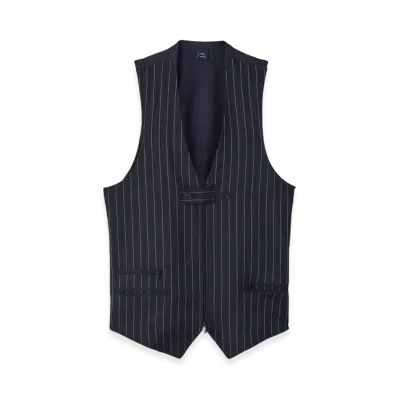 Y-3 Sport Uniform Pinstripe Tailored Vest "Black"
