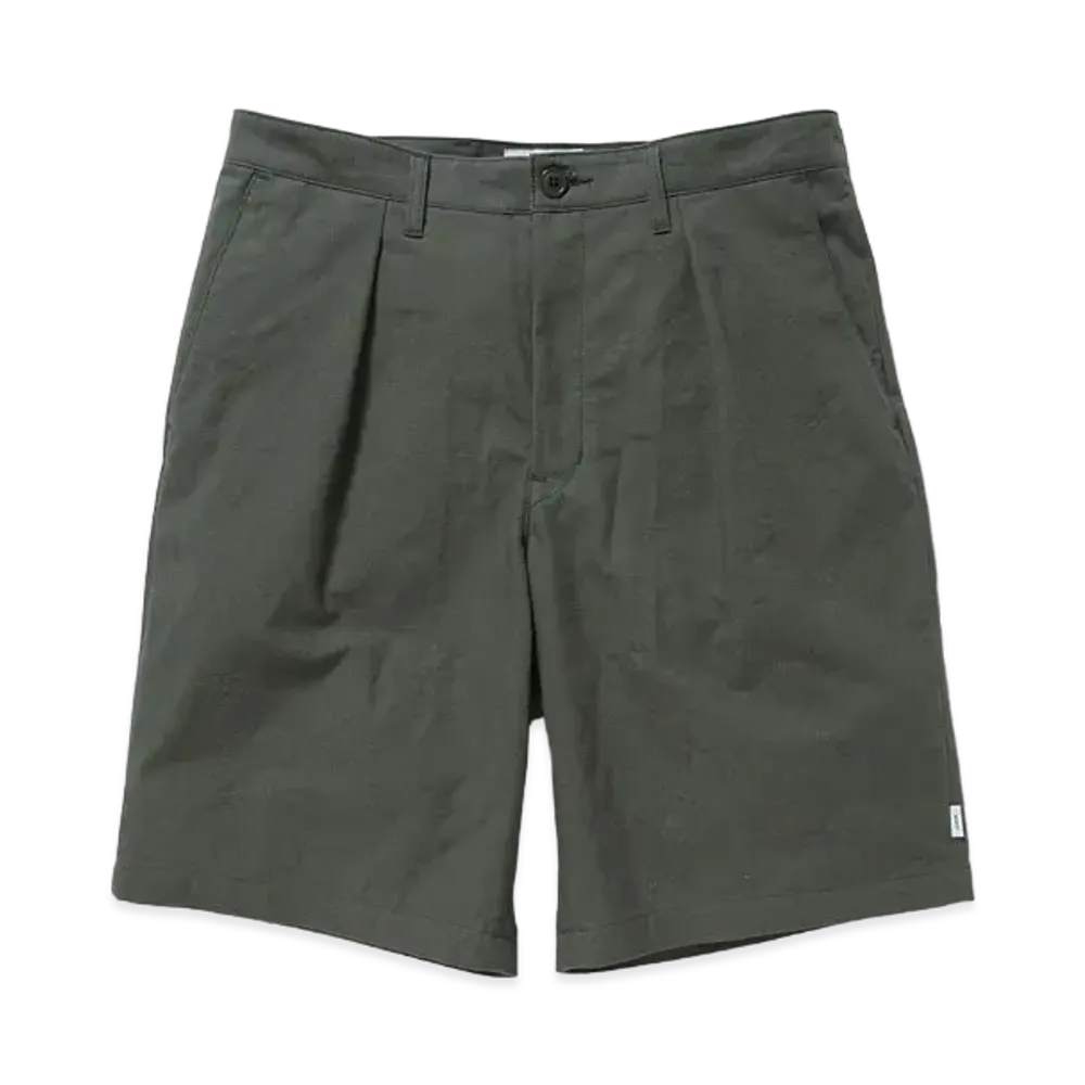 WTAPS Tuck / Shorts / Cotton. Canvas "Olive Drab"