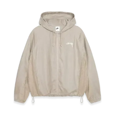 Stussy x Nike U NRG Linen Jacket Hoodie (Asia Size) "Chino" FZ5752-263
