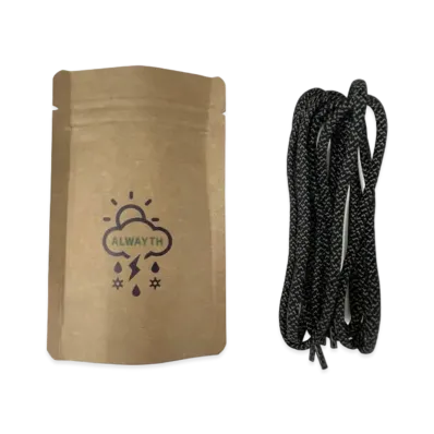 ALWAYTH 3M Shoe Lace #2 "Black"
