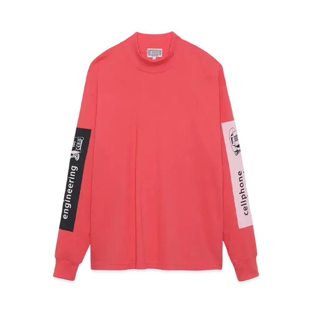 Cav Empt (C.E) CELLPHONE ENGINEERING LONG SLEEVE T "Red"