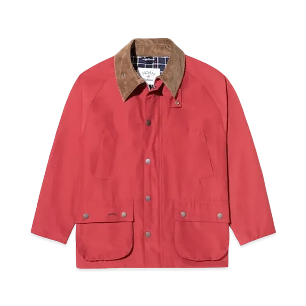 Noah x Barbour 60/40 Bedale Jacket "Red"