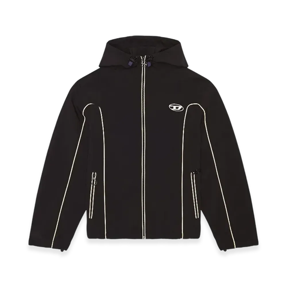 Diesel J-Hives Windbreaker "Black"