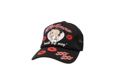 PALACE x Betty Boop Trucker "Black"