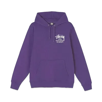 Stussy DOVER STREET MARKET LOS ANGELES HOODIE "Purple"