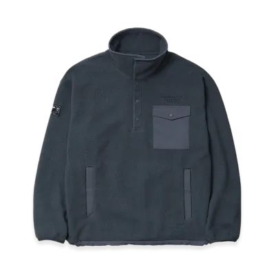 NEIGHBORHOOD Fleece Stand Collar LS "Gray"