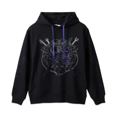 graniph x Yusuke Nakamura Rewrite Fleece Parka "Black"