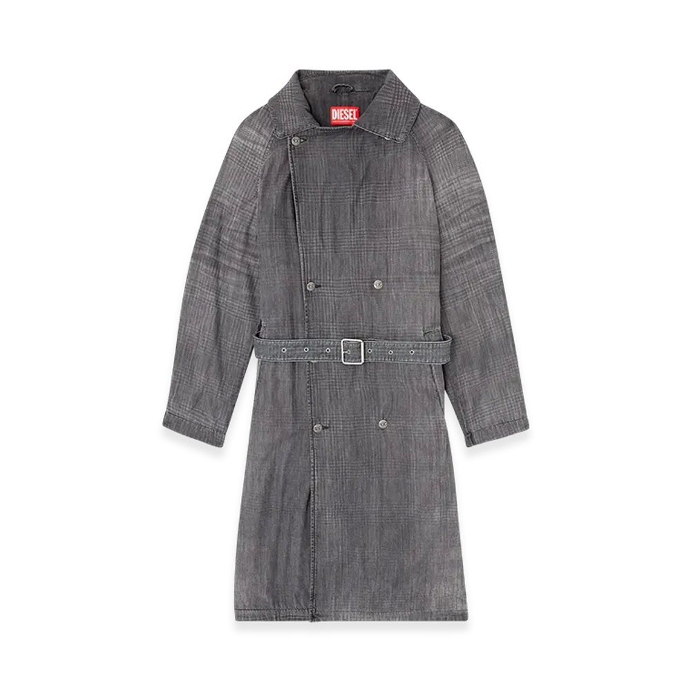 Diesel D-Matthew-S Denim Long Jacket "Grey"
