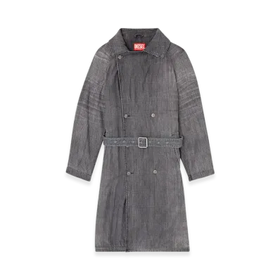 Diesel D-Matthew-S Denim Long Jacket "Grey"
