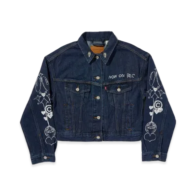 Levi's x CPD HOOME Shrunken 90s Trucker Jacket "Dark Indigo Blue"