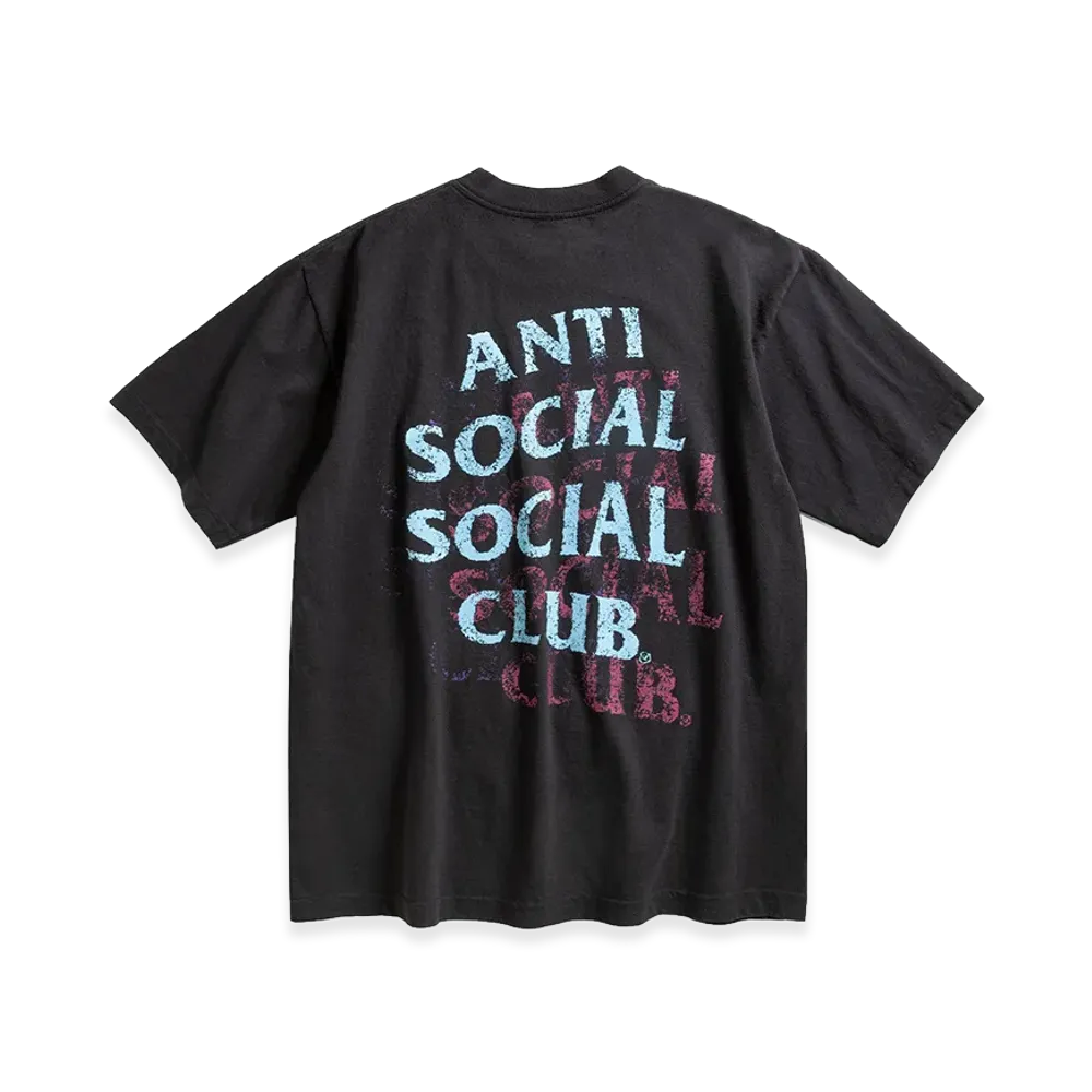 ANTI SOCIAL SOCIAL CLUB Distressed Tee "Black"