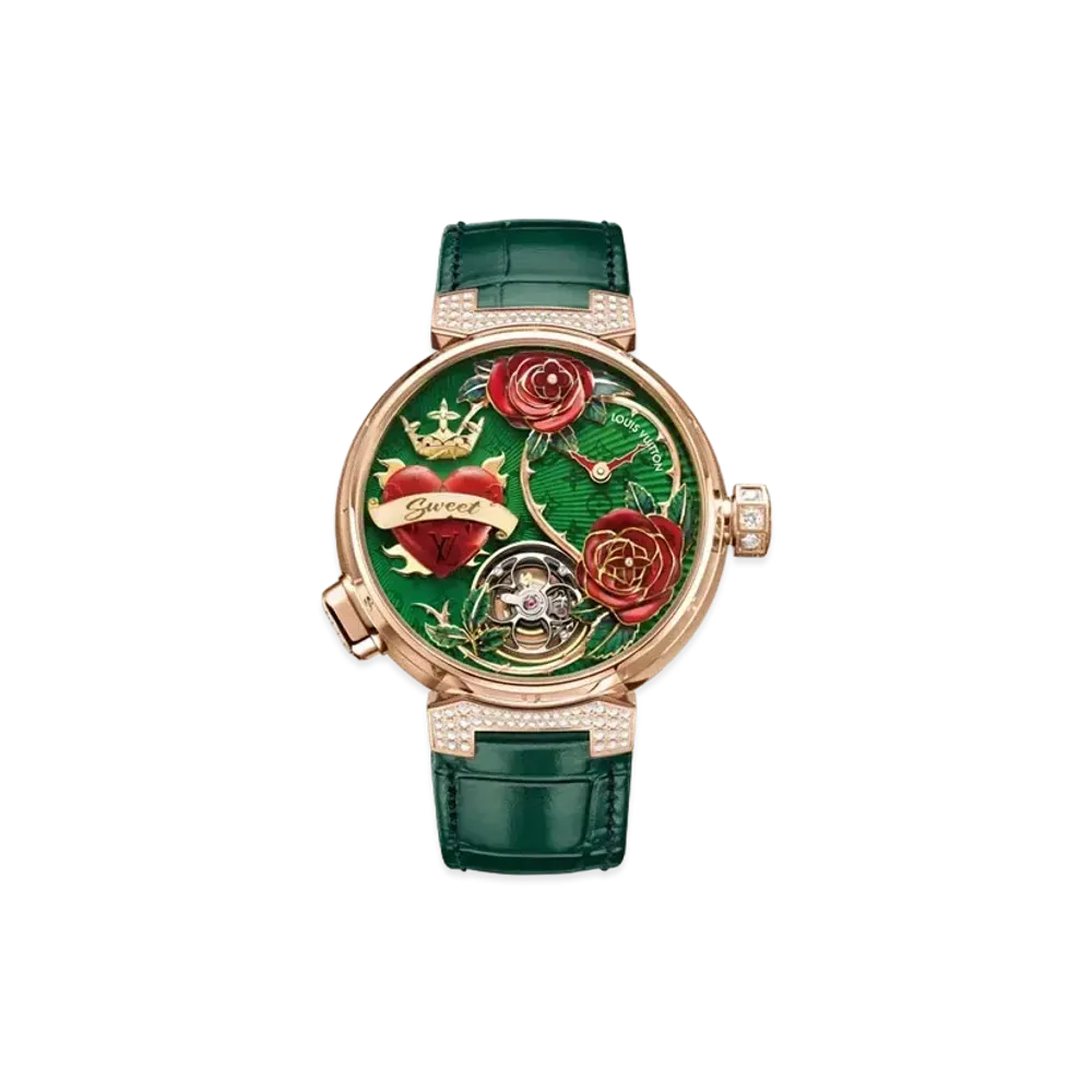 Louis Vuitton Tambour Fiery Heart Automata 